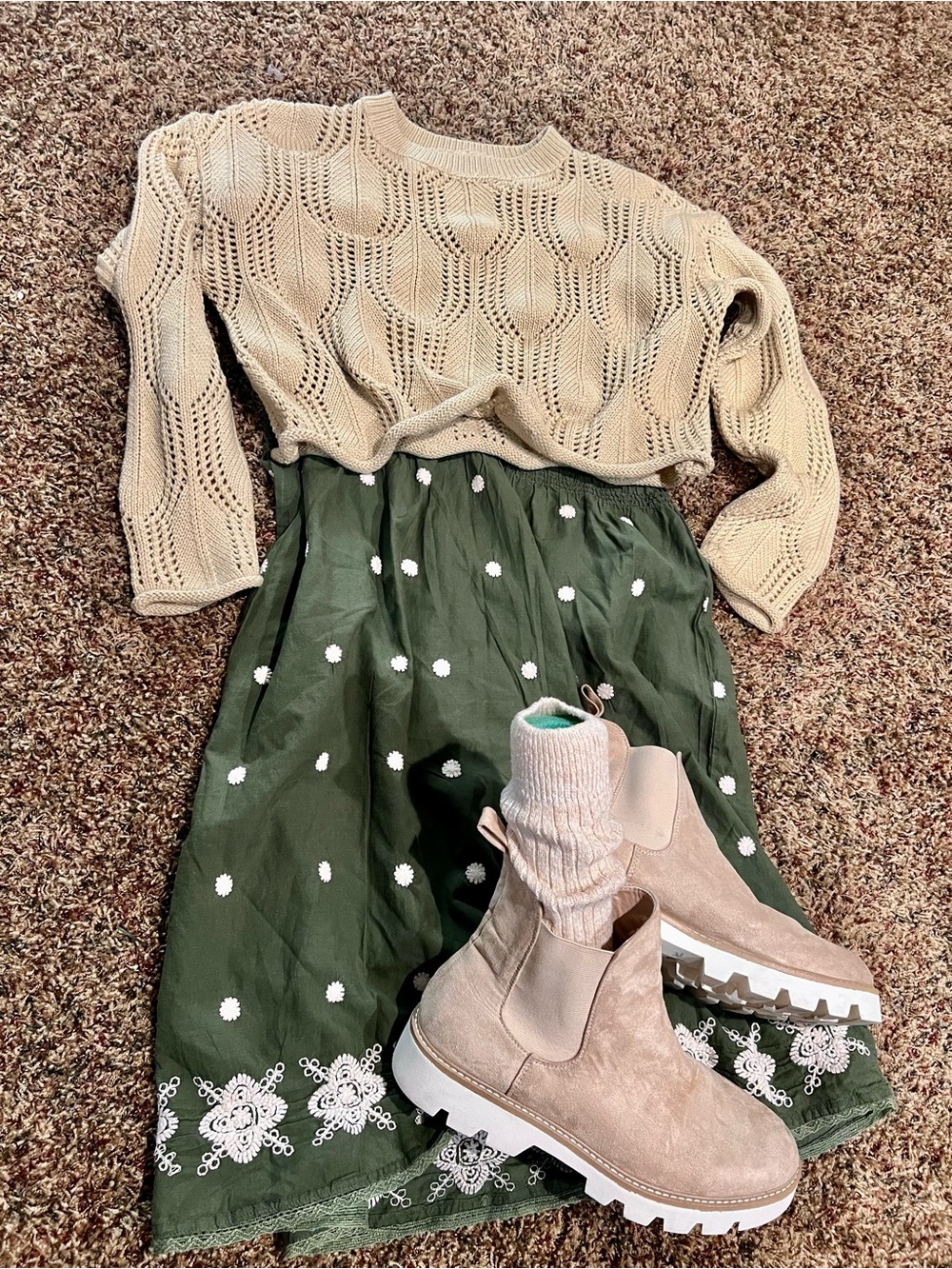 midi dress by Cute Options 
Large